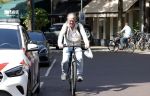 Amsterdam 15 juli 2025
Jack Spijkerman op de fiets  in Amsterdam zuid.