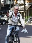 Amsterdam 15 juli 2025
Jack Spijkerman op de fiets  in Amsterdam zuid.