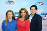 Amsterdam 29 juni 2025
Premiere Rutger Thomas en Paco in Pathe Noord. Lizbeth van den Boogaart met haar kinderen Victor en Lois
