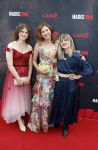 Amsterdsam 29 juni 2025
Premiere Hadestown in Carre. Madeleine van der Zwaan met haar dochter en Anais Mitchell