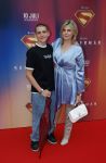 Amsterdam 8 juli 2025
Premiere superman in Tuschinski. Mandy Heruer met zoon