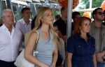 Amsterdam 13 juli 2025
Presentatie boek Dave Roelvink bij restaurant de Bosbaan . Aanwezig oa zijn vriendin Marijn Kuipers vader Dries Roelvink Honoria Roelvink Donny Roelvink en zijn moeder Lucienne Kenter.