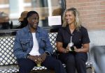 Amsterdam 15 juli 2025
Mario Melchiot met partner op de cornelis schuytstraat.