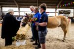 Den Haag 5 juli 2025
Hare Koninklijke Hoogheid Prinses Beatrix der Nederlanden heeft op zaterdagmiddag 5 juli het 60-jarig jubileum van de Stichting Paardrijden voor Gehandicapten (SPG) op de Madurodam Manege in Den Haag bijgewoond.