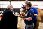 Den Haag 5 juli 2025
Hare Koninklijke Hoogheid Prinses Beatrix der Nederlanden heeft op zaterdagmiddag 5 juli het 60-jarig jubileum van de Stichting Paardrijden voor Gehandicapten (SPG) op de Madurodam Manege in Den Haag bijgewoond.