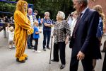 Den Haag 5 juli 2025
Hare Koninklijke Hoogheid Prinses Beatrix der Nederlanden heeft op zaterdagmiddag 5 juli het 60-jarig jubileum van de Stichting Paardrijden voor Gehandicapten (SPG) op de Madurodam Manege in Den Haag bijgewoond.