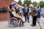 Den Haag 5 juli 2025
Hare Koninklijke Hoogheid Prinses Beatrix der Nederlanden heeft op zaterdagmiddag 5 juli het 60-jarig jubileum van de Stichting Paardrijden voor Gehandicapten (SPG) op de Madurodam Manege in Den Haag bijgewoond.