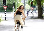 Amsterdam 11 juli 2025
Quinty Trustfull op de fiets in Amsterdam zuid.