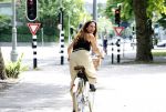 Amsterdam 11 juli 2025
Quinty Trustfull op de fiets in Amsterdam zuid.