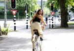 Amsterdam 11 juli 2025
Quinty Trustfull op de fiets in Amsterdam zuid.