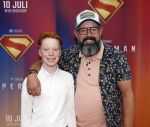 Amsterdam 8 juli 2025
Premiere superman in Tuschinski. ramon Brugman met zoon