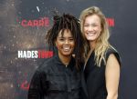 Amsterdsam 29 juni 2025
Premiere Hadestown in Carre. Shary-An Nivillac met haar partner Nena