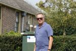 Huizen 14 juli 2025
Tom Egbers op straat in zijn woonplaats Huizen .