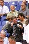 Amsterdam Arena stadion, 13 Augustus 2000
PSV-Roda JC, eindstand 2-0 om de Johan Cruyff-schaal
Arie v Eijden met gsm