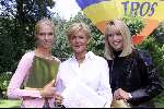 Hilversum 31 augustus 2000
Winterpresentatie TROS seizoen 2000
Nance, Caroline Tensen en Linda de Mol