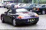 Rotterdam 27 augustus 2000
Feest trouwen Paul de Leeuw en Stephan Nugter.
Catherine Keyl in haar Porsche