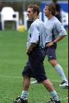 Hoenderloo, 14 augustus 2000
eerste training nederlands elftal onder leiding van de nieuwe bondscoach Louis v Gaal
Fernando Ricksen