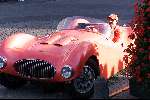 Zandvoort 4 augustus 2000
Look a Like van Michael Schumacher
Frank Saasen in een classic car