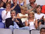 Amsterdam Arena stadion, 13 Augustus 2000
PSV-Roda JC, eindstand 2-0 om de Johan Cruyff-schaal
Scheidsrechter Mario v d Ende met zijn vriendin ( de ex-vrouw van Jan Rietman )