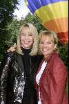 Hilversum 31 augustus 2000
Winterpresentatie TROS seizoen 2000
Linda de Mol en Monique v d Ven