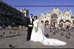 Venetie 26 augustus 2000
Venetie
San Marco plein  bruidspaar