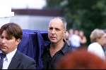 Amsterdam 25 augustus 2001
Begrafenis van Sylvia Millecam op Westgaarde
Alfred v d Heuvel