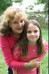 Amsterdam 10 augustus 2001
Anita Blokziel met haar dochtertje Donalda