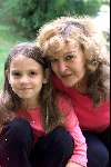 Amsterdam 10 augustus 2001
Anita Blokziel met haar dochtertje Donalda