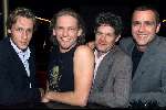 Amsterdam 18 augustus 2001
Perspresentatie Rozengeur & Wodka Lime .
v.l.n.r. Daan Schuurmans , Barry Atsma, Evert vd Meulen en Chris Tates