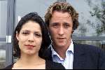Amsterdam 18 augustus 2001
Perspresentatie Rozengeur & Wodka Lime .
Daan Schuurmans en Ghislaine Pierie
