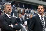 Amsterdam 12 augustus 2001
 PSV- FC Twente 3-2 voor de Johan Cruyffschaal in de Amsterdam Arena.
Erik Gerets en Ernie Brandts