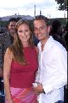 Amsterdam 20 augustus 2001
Premiere Soul Assassin in Pathe Arena.
Fabienne de Vries met een vriend