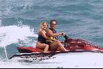 Marbella 31 juli 2001
Gerard Joling en Willeke ... op de jetski.