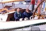 Sneek 8 augustus 2001
Prins Willem Alexander en Maxima bezoeken de sneek week. 
en Ed Nijpels
Bemanning de Groene Draeck