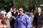 Amsterdam 25 augustus 2001
Begrafenis van Sylvia Millecam op Westgaarde.
Hans Kesting