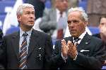 Amsterdam 12 augustus 2001
 PSV- FC Twente 3-2 voor de Johan Cruyffschaal in de Amsterdam Arena.
Harry v Raaij en Henk Kessel