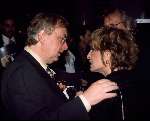 Henk v d Meijden met Liesbeth List