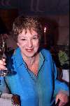 AMSTERDAM 28 augustus 2001
Hetty Blok met een glaasje champagne