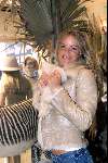 Rotterdam 20 ugustus 2001
Inge de Bruijn shoppen in Rotterdam
