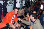 Amsterdam 12 augustus 2001
PSV-Fc Twente voor de Johan Cruyff schaal in de Amsterdam Arena. Eindstand 3-2
Jan Vennegoor of Hesselink