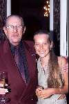 AMSTERDAM 28 augustus 2001
Surprise feestje voor  Joop Doderer vanwege zijn 80e verjaardag samen met zijn kleindochter