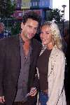 Amsterdam 20 augustus 2001
Premiere Soul Assassin in Pathe Arena.
Jorgos (ex-vriend van Leontine borsato )met vriendin