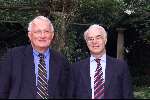 Laren 30 augustus 2001
Presentatie van het nieuwe TROS seizoen.
Karel v Dodewaerd en Huib Boermans