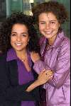 Rotterdam 8 augustus 2001
Premiere Sneeuwwitje in het Luxor theater.
Maaike Widdershoven en Smadar