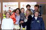 Rotterdam 8 augustus 2001
Premiere Sneeuwwitje in het Luxor theater.
Marianne Berk met haar kinderen en 5 kleinkinderen