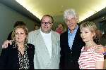 Laren 10 augustus 2001
Opening expositie Toon Hermans.
Maurice Hermans  en Paul v Vliet