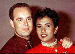 Patty Brard met haar ex-vriend Gert Berg