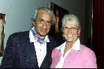 Laren 10 augustus 2001
Opening expositie Toon Hermans.
Paul Huf met vrouw