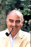 Laren 30 augustus 2001
Presentatie van het nieuwe TROS seizoen.
Ralph Inbar met pijp