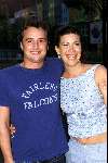 Amsterdam 20 augustus 2001
Premiere Soul Assassin in Pathe Arena.
Robine v d Meer en haar vriend Robin Rienstra